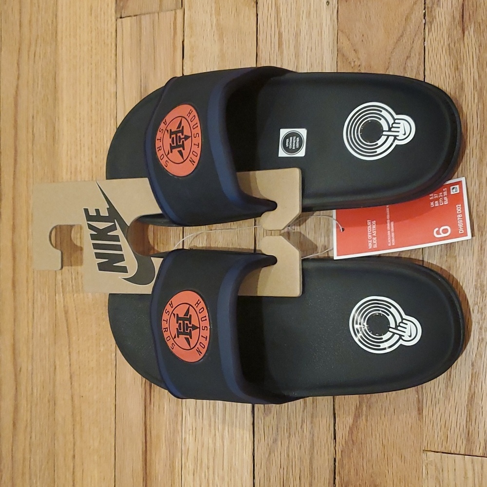 Nike MLB Houston Astros Slides Unisex size 6